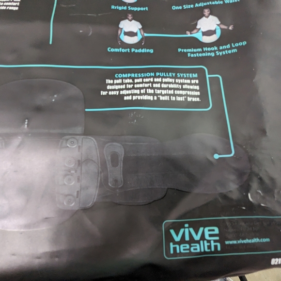 Coretech Lumbar Back Brace SUP2048BLK 627 LSO Hcpcs L0627 L0642 New Sealed - Picture 8 of 14